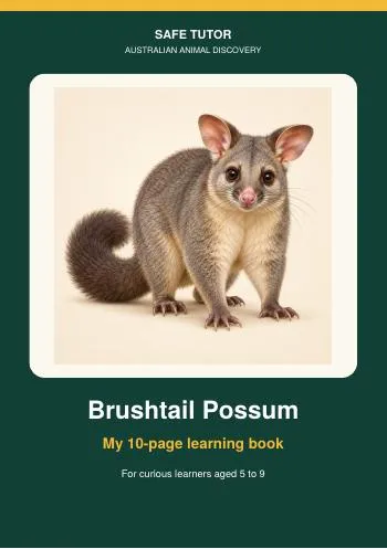 Cover of the Brushtail Possum book