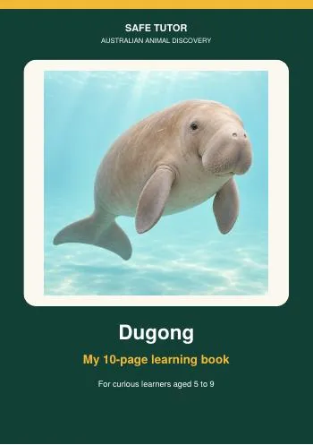 Cover of the Dugong book