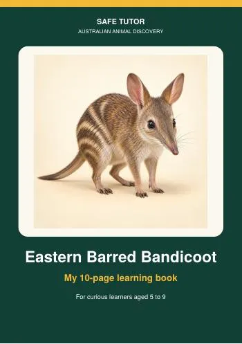 Cover of the Eastern Barred Bandicoot book