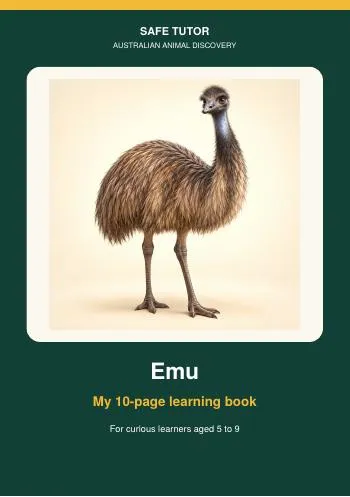 Cover of the Emu book