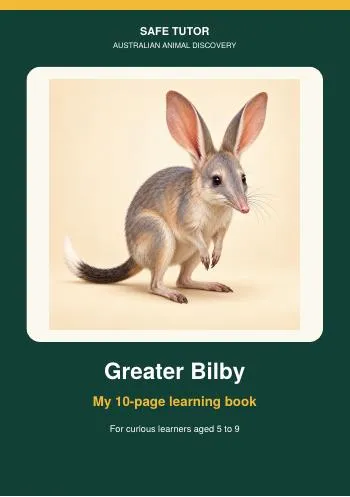 Greater Bilby book cover