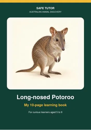 Cover of the Long-nosed Potoroo book