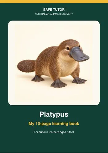 Platypus book cover