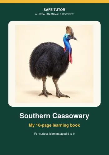 Cover of the Southern Cassowary book