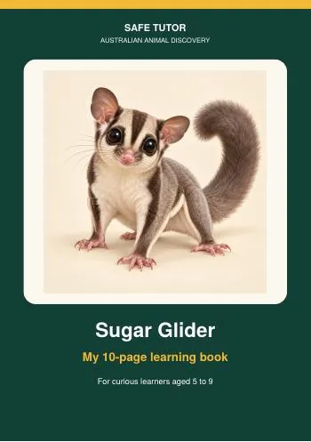Cover of the Sugar Glider book