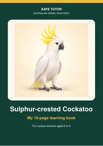 Cover of the Sulphur-crested Cockatoo book