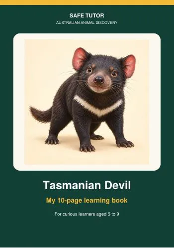 Cover of the Tasmanian Devil book
